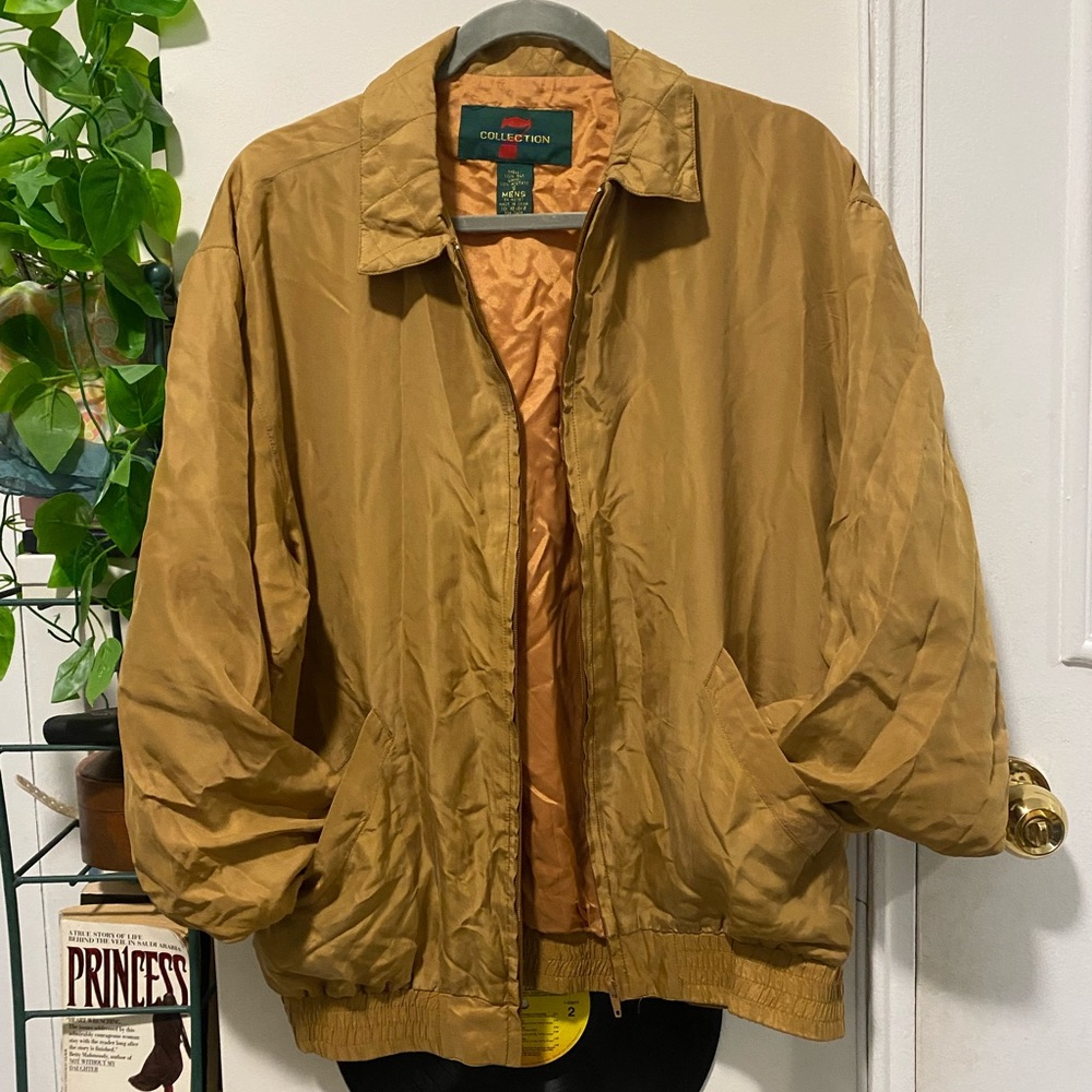 Silk bomber Jacket